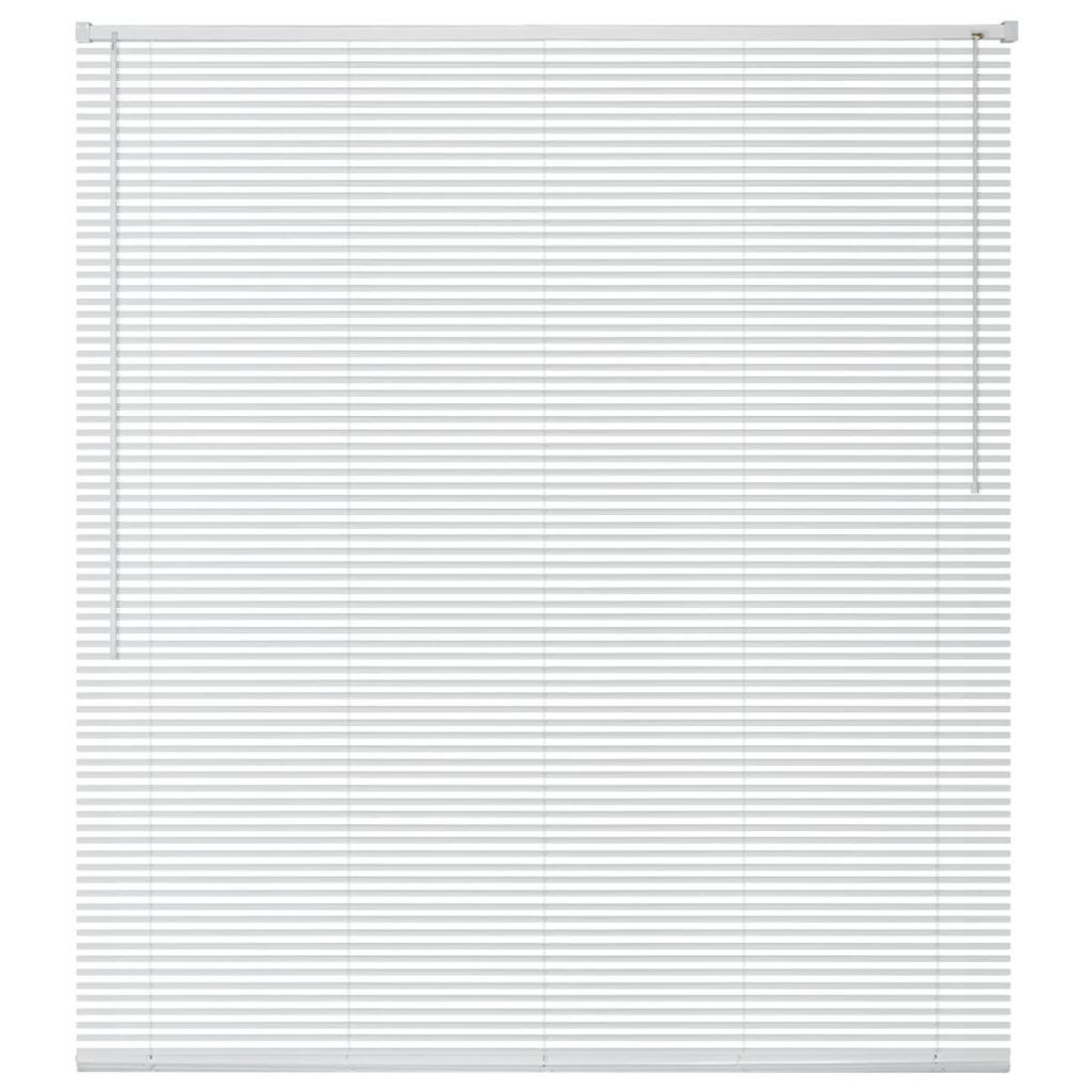 Window Blinds Aluminium 160x160 cm White